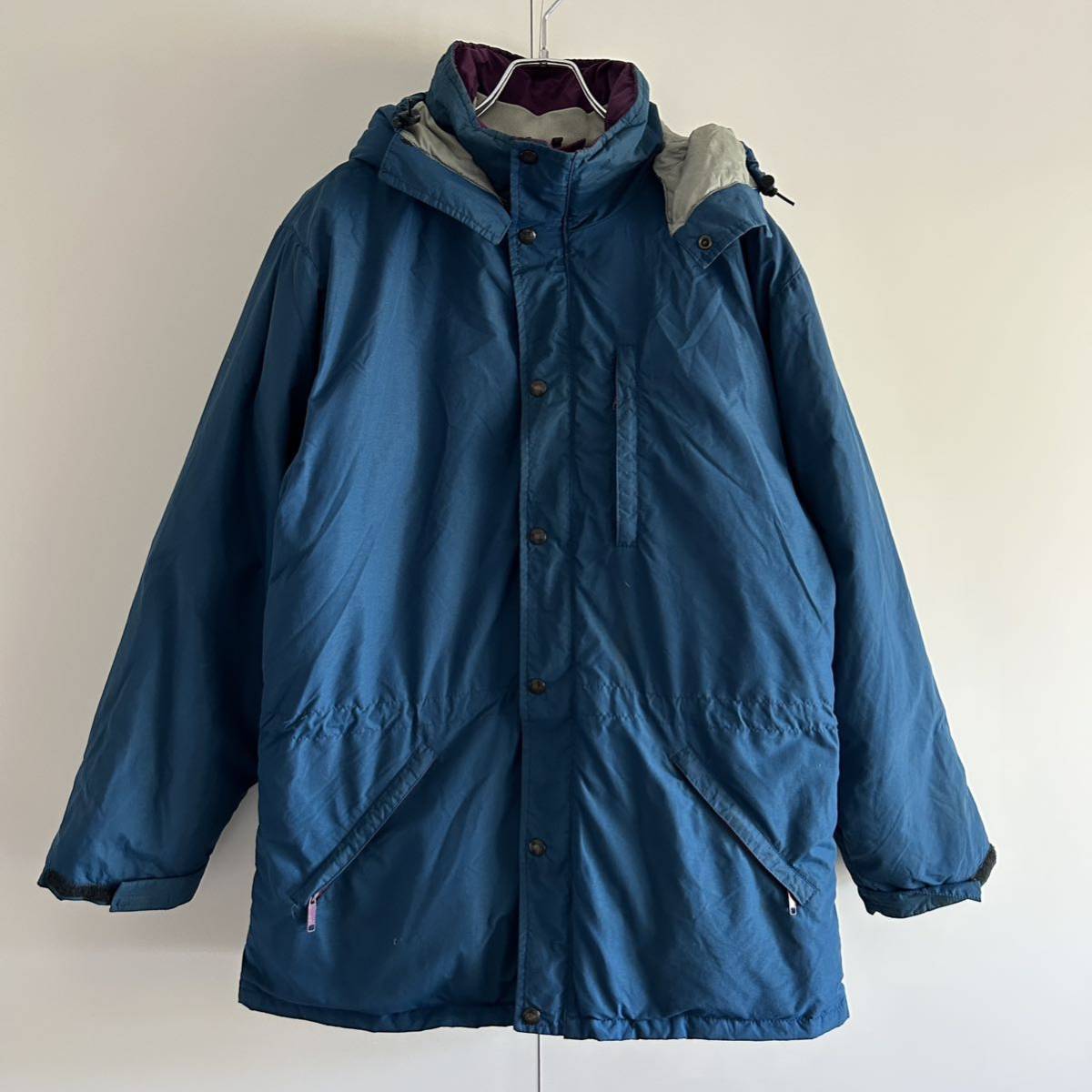 80s L.L.Bean エルエルビーン Penobscot Parka ペノブスコットパーカー ダウンパーカー L ナイロンシェル アウトドア 古着 ヴィンテージ_画像2