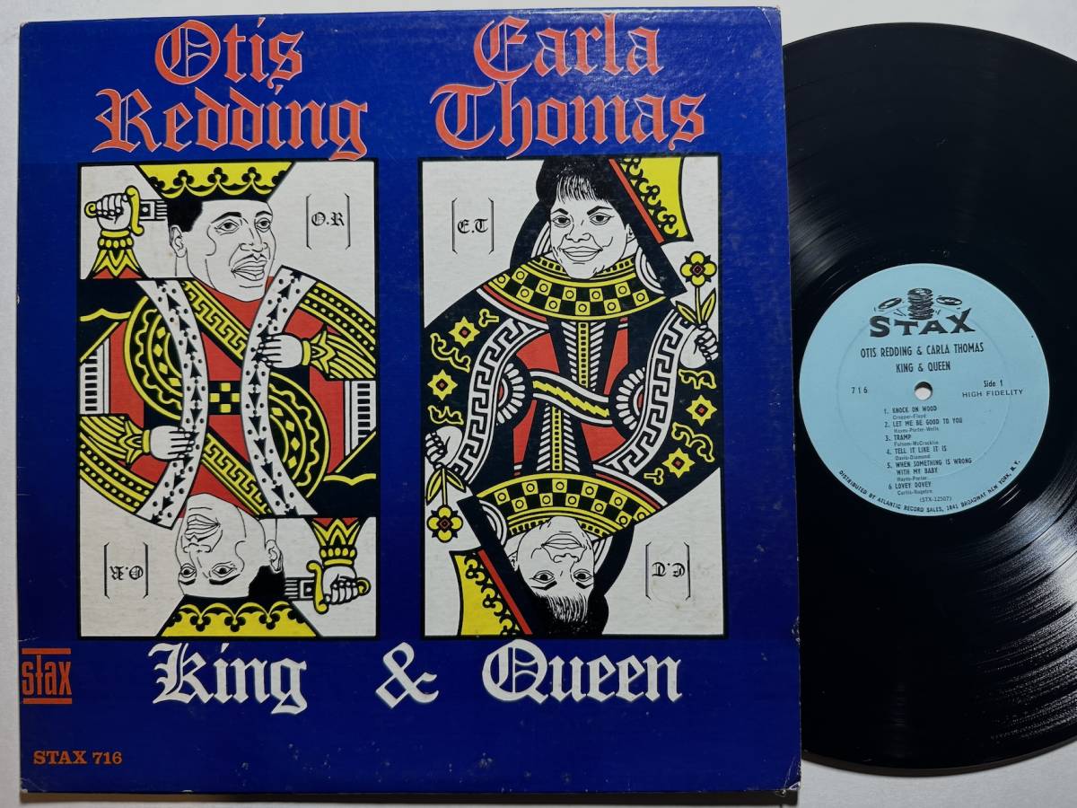 Otis Redding & Carla Thomas・King & Queen　US Stax Original MONO LP_画像1