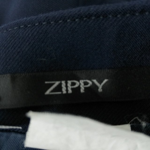 1円 ジャケット チェックスカート 上下2点セット Zippy M 冬物 女子 学生服 栃木作新学院中等部 紺 制服 中古 ランクC NA0917_画像7