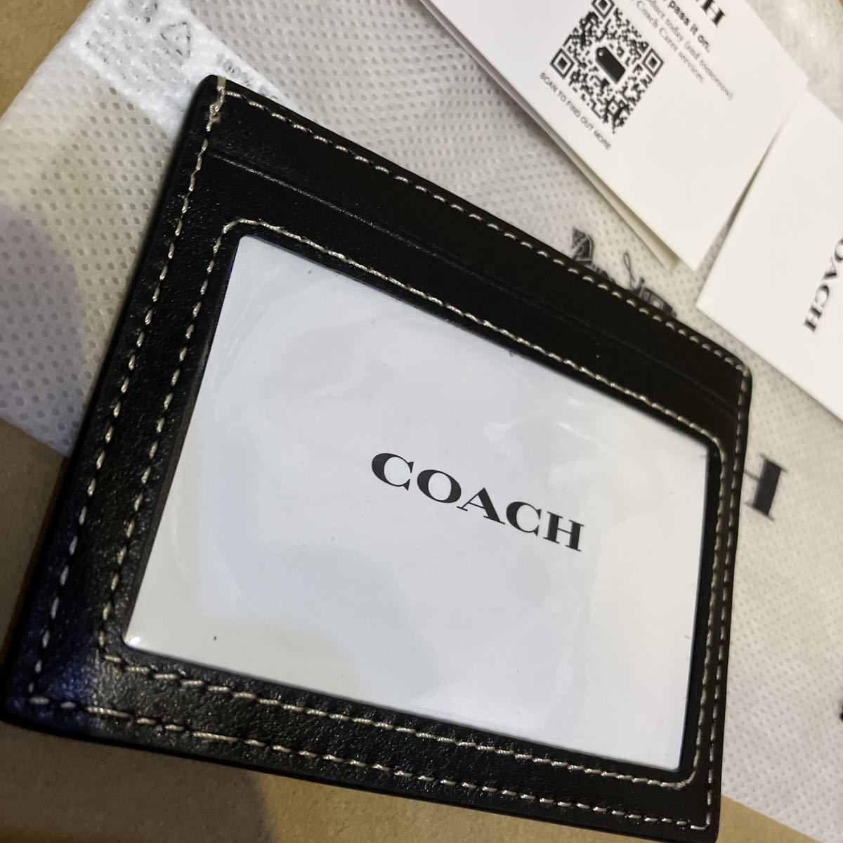 送料込●新品●COACH X ディズニー100周年コラボ 定期入 ウィンクミッキーB スリムIDカードケース2023年コラボ新作 ミッキーマウス