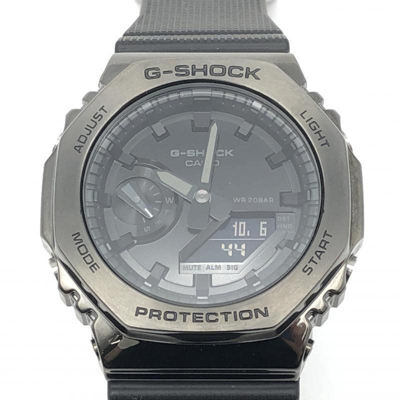 CASIO G-SHOCK GM-2100BB 腕時計 ブラック カシオ[240010405264]