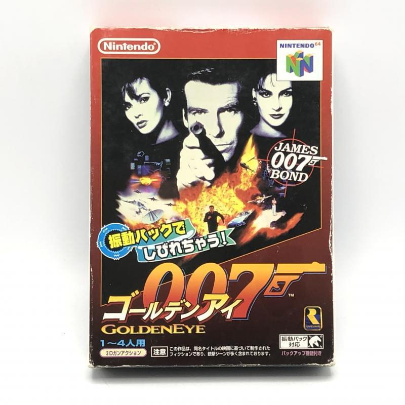 [ б/у ] nintendo золотой I 007 человек тонн dou64 soft GOLDENEYE007[ царапина есть ][240010407372]