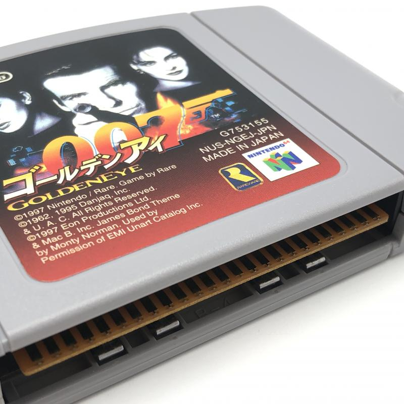 [ б/у ] nintendo золотой I 007 человек тонн dou64 soft GOLDENEYE007[ царапина есть ][240010407372]