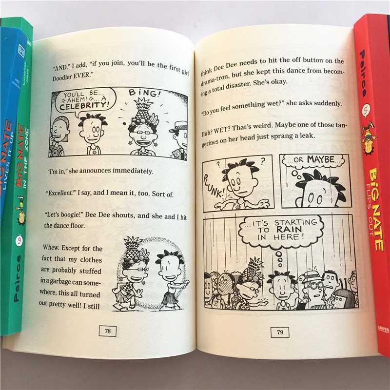 Big Nate シリーズ8冊 コミック　英語絵本多読　バイカラー　海外発送　新品_画像5