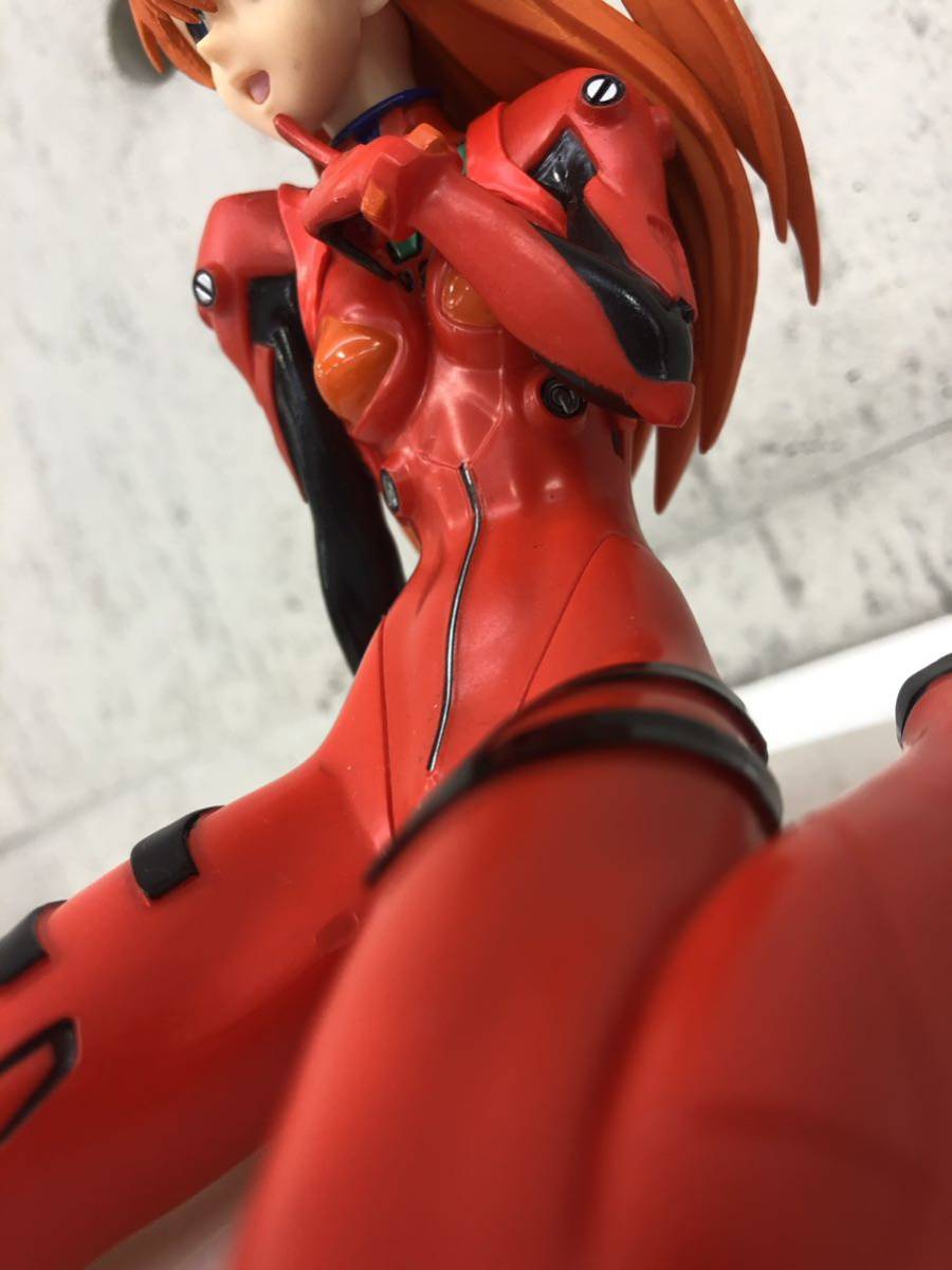 2011年 1/6スケール 原型師:荒川貴大 初期版 アスカ ラングレー PM asuka Evangelion フィギュア プラグスーツ フェチ 姫 SEGA 外箱無