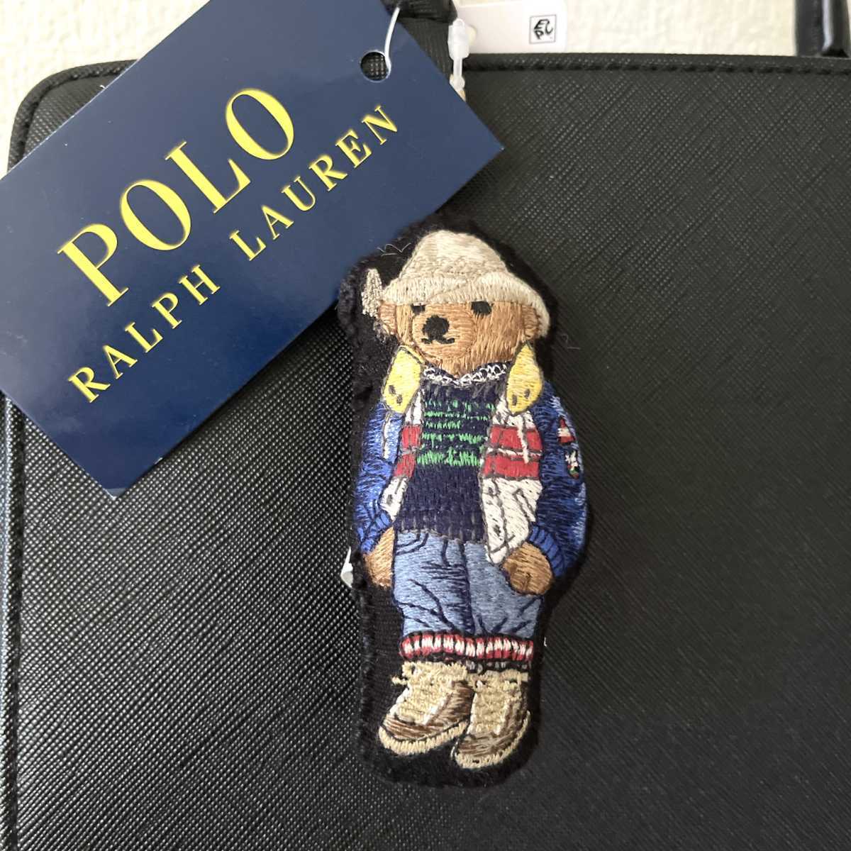 POLO ポロ ラルフローレン バッグ チャーム 新品 ポロベアー キーホルダー オーナメント 刺繍 正装 スーツ ブランド 新品 正規品 クマ ベア