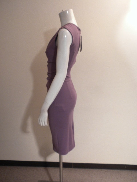  prompt decision! new goods 2023SS model *.ITALY[RINASCIMENTO]*li not equipped men to* woman appear Iris purple! standard popular style beautiful person dress!S size 