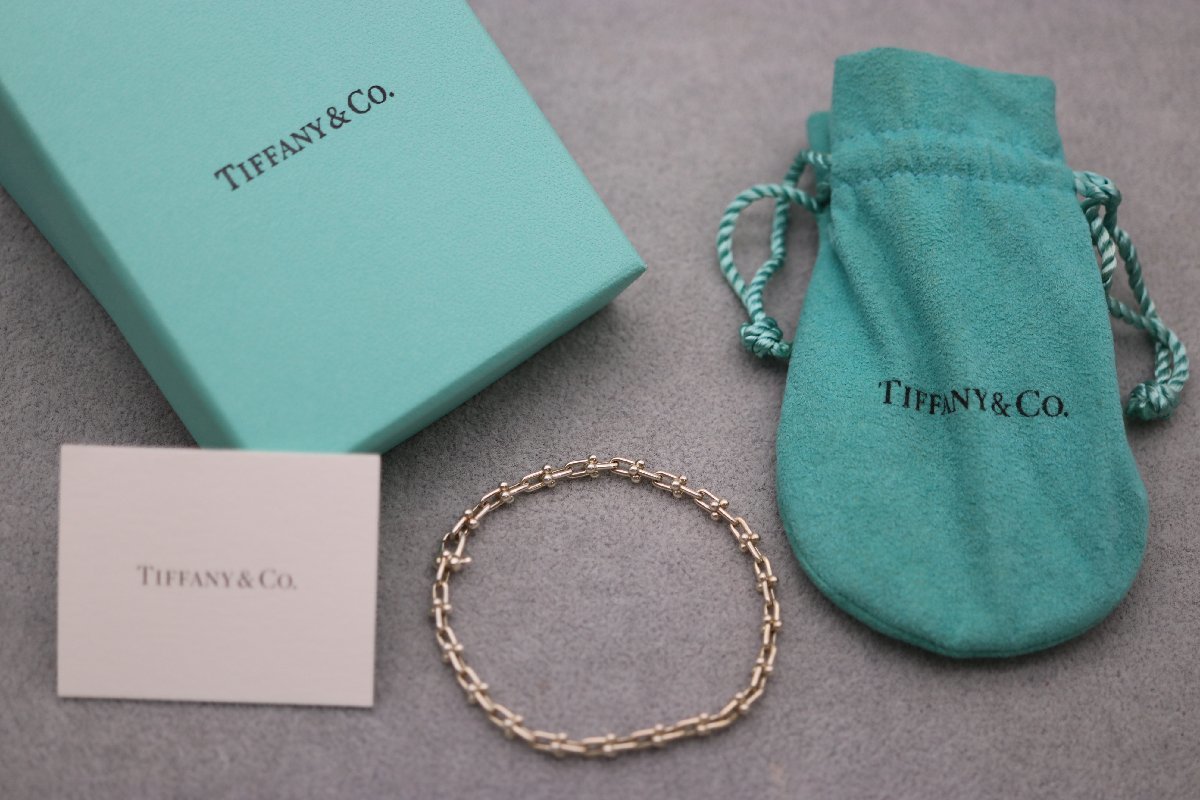 宅配便配送 【美品】TIFFANY&Co. 箱付き【漂亮】 保存袋 6.4g SV 925