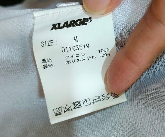 X-LARGEコーチジャケット ネイビー　エクストララージ　デカロゴ　裏地付き