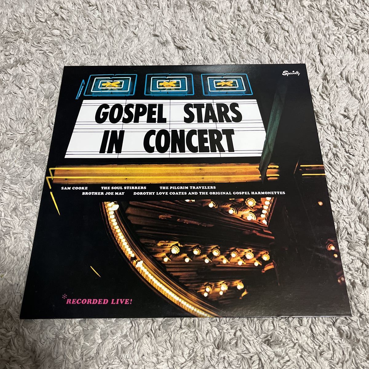 【LP 12inch】Various「Gospel Stars In Concert」LP（12インチ）/Vivid Sound(VS-1515)/ブルース_画像1