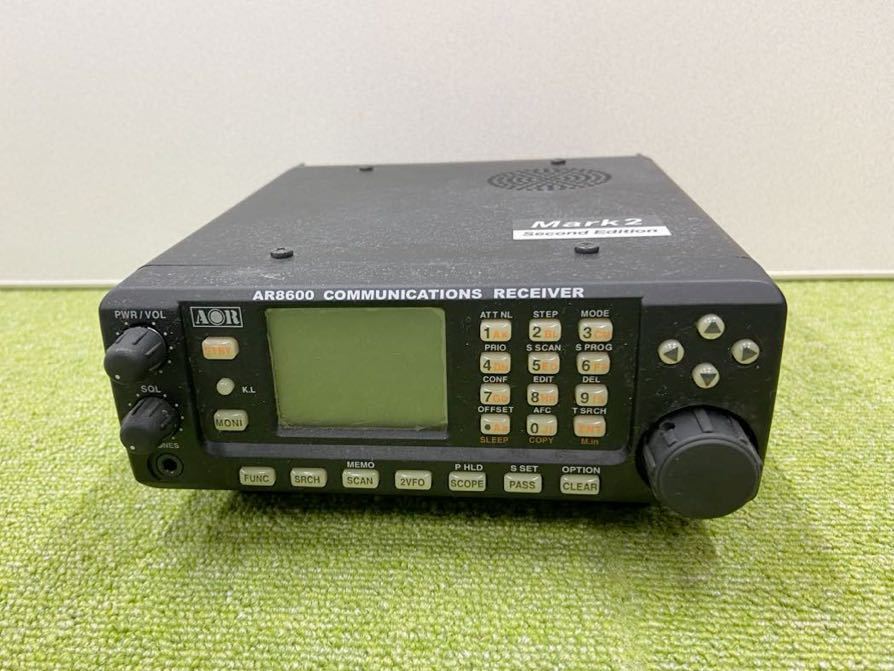 ☆【売り切り】AOR AR8600Mark2 広帯域受信機レシーバー　_画像1