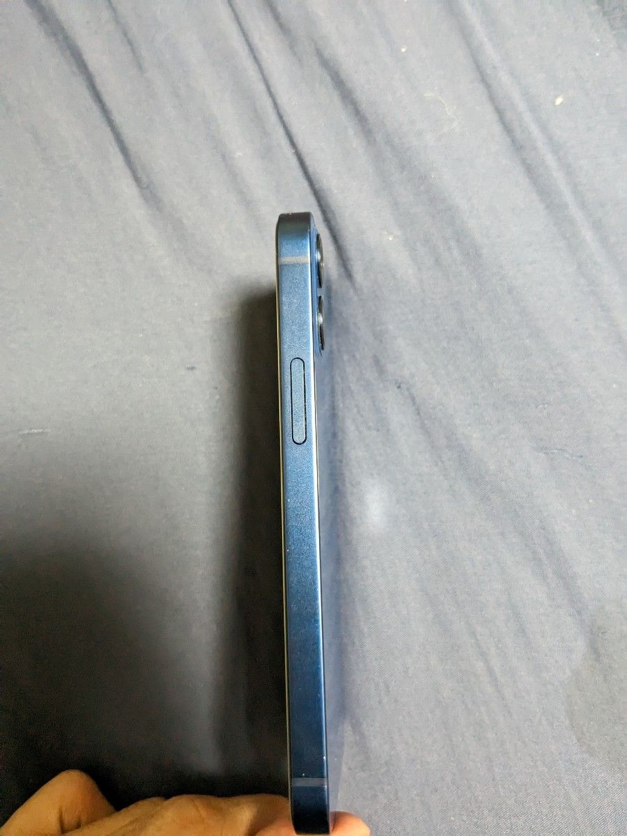 【最終値下げ】iPhone12mini 64GB SIMフリー 青 ブルー バッテリー交換済 iPhone 12 mini