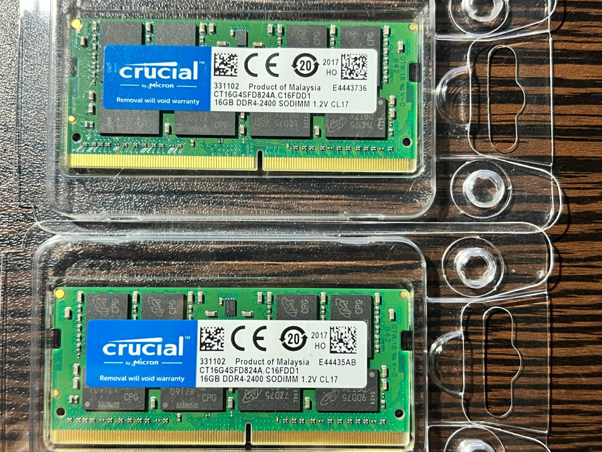 素敵な Crucial ノートPC用 メモリ PC4-25600(DDR4-3200) 32GB(16GBx2