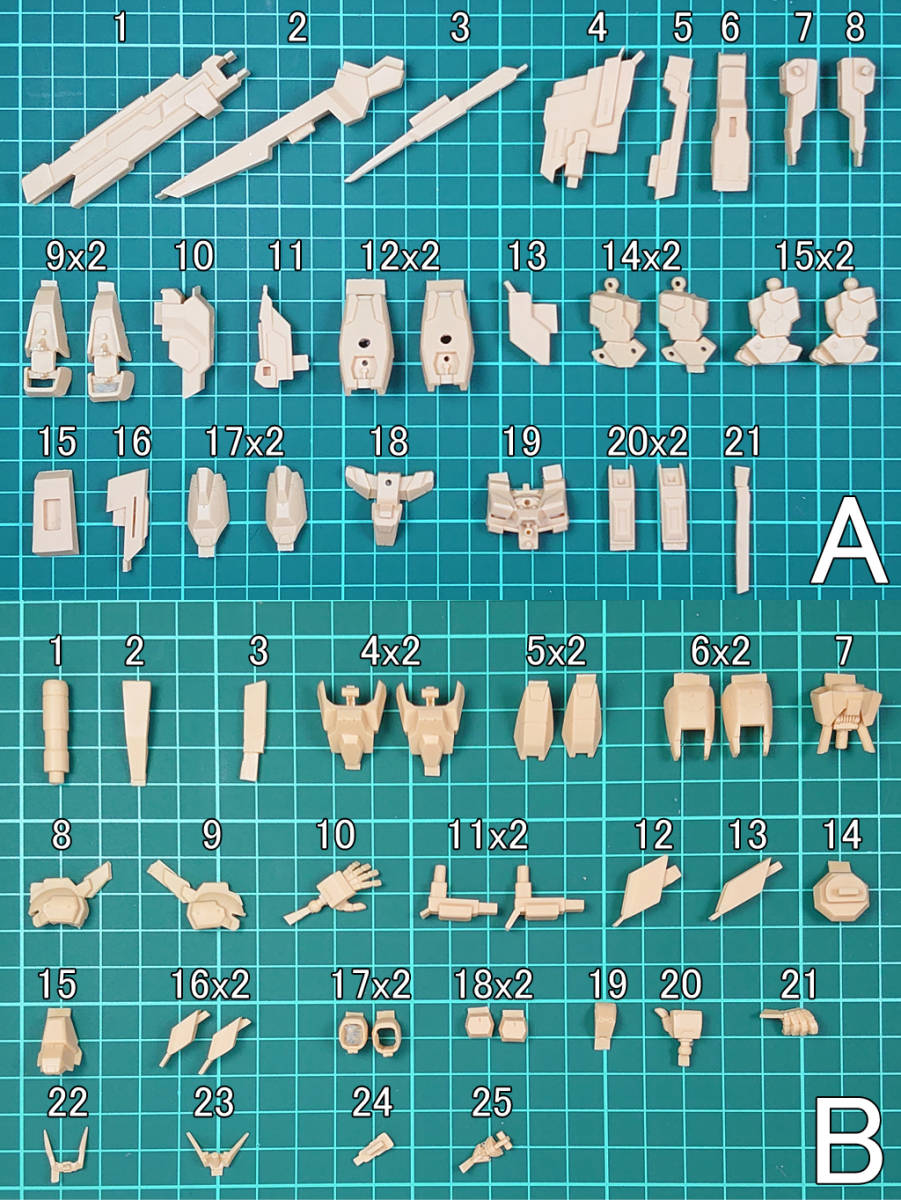 【美品】 B_1352)1/144 1/144 改造 ガンダムダブルオーコマンドクアンタ 機動戦士ガンダムOO(ダブルオー)
