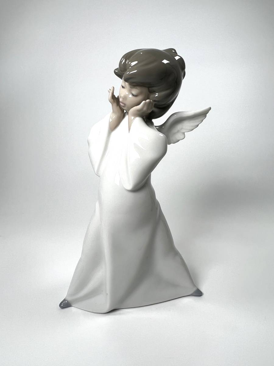 LLADRO リヤドロ 西洋 人形 人物 オブジェ 陶磁器 人形 天使_画像1