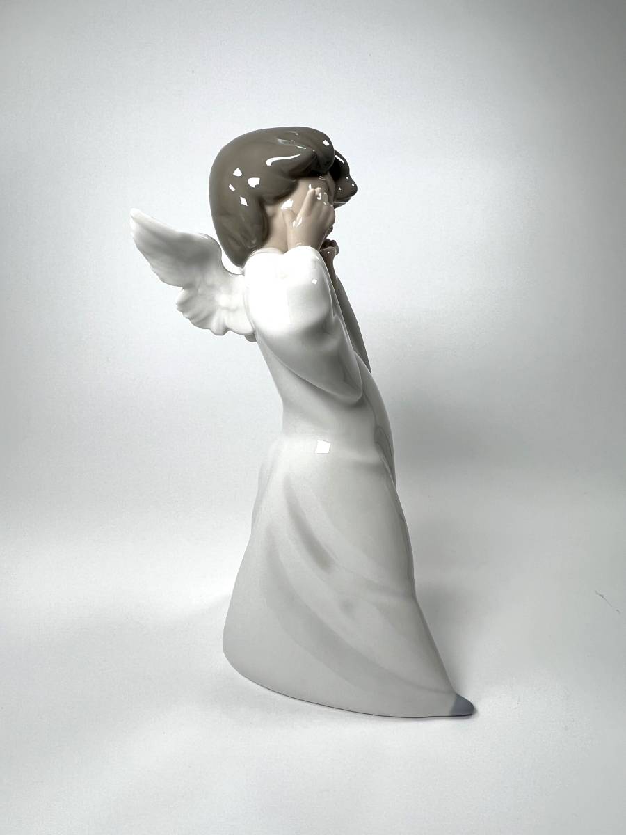 LLADRO リヤドロ 西洋 人形 人物 オブジェ 陶磁器 人形 天使_画像3