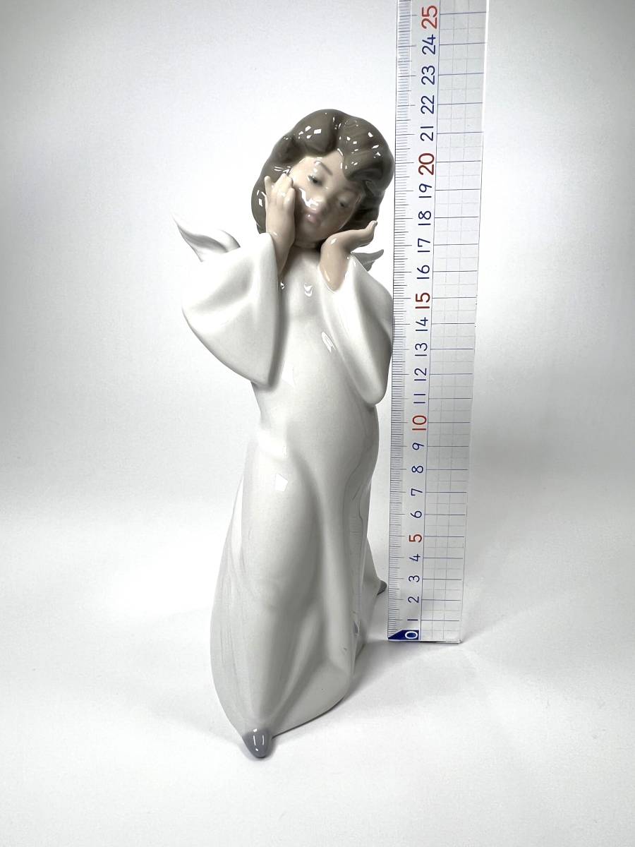 LLADRO リヤドロ 西洋 人形 人物 オブジェ 陶磁器 人形 天使_画像4