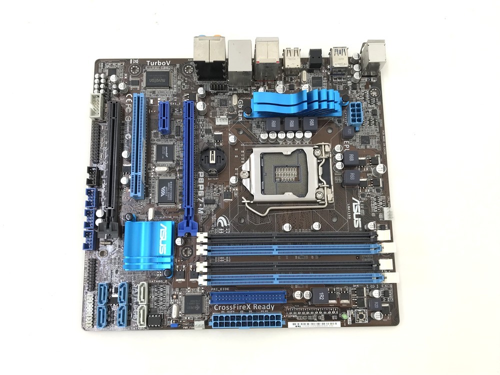 【同梱可】【60】ジャンク品 ASUS P8P67-M REV3.0 マザーボード 詳細不明_画像2