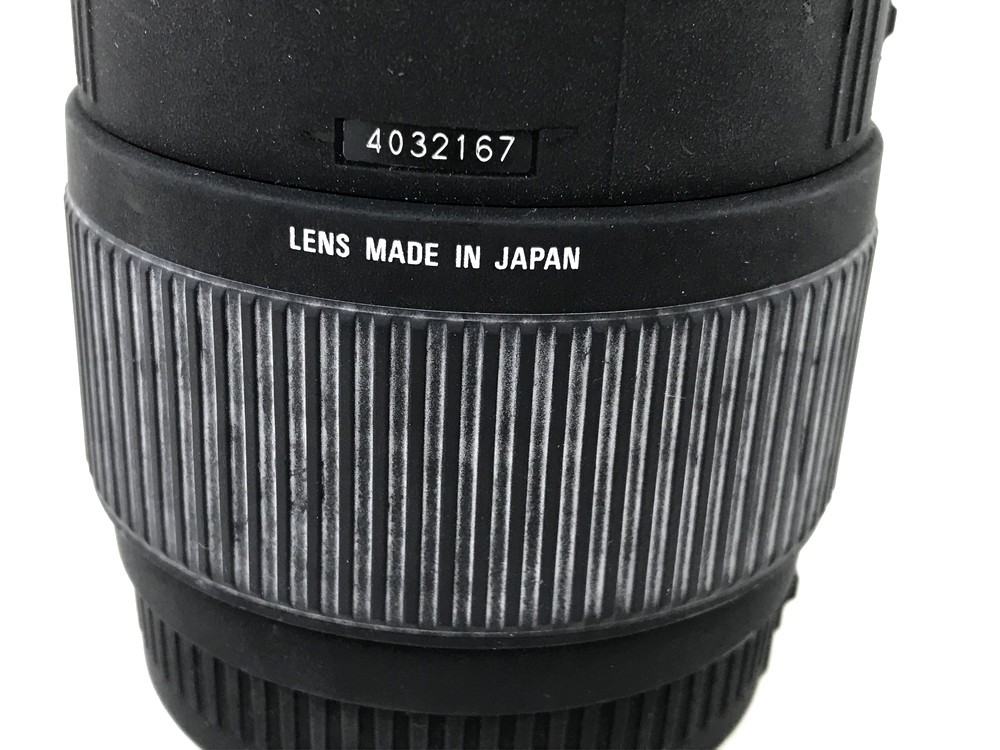 ●【同梱不可】【60】ジャンク品 SIGMA 70-300mm 1:4-5.6 DG MACRO 望遠ズームレンズ 一眼レフカメラ ※動作未確認_画像4