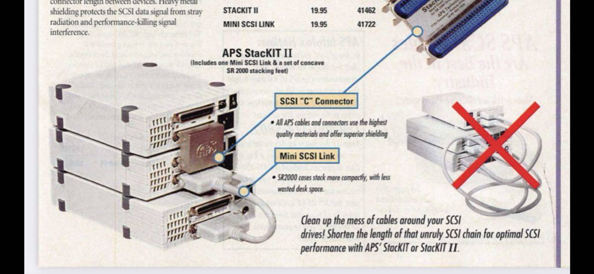 APS Mini SCSI Link 動作未確認　JUNK_画像4