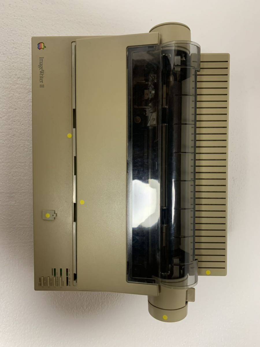 Apple ImageWriter II back * cover 