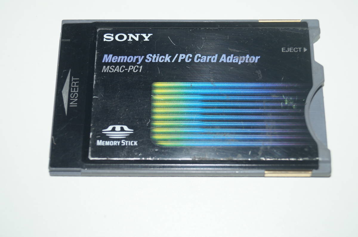 Sony Memory Stick PC Card Recedter MSAC-PC1