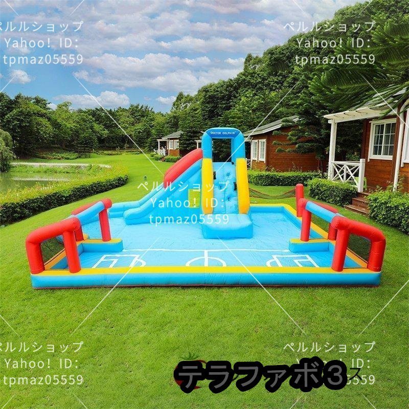  pool playground equipment trampoline slide slipping pcs large playground equipment air playground equipment water slider child garden / outdoors / trampoline 