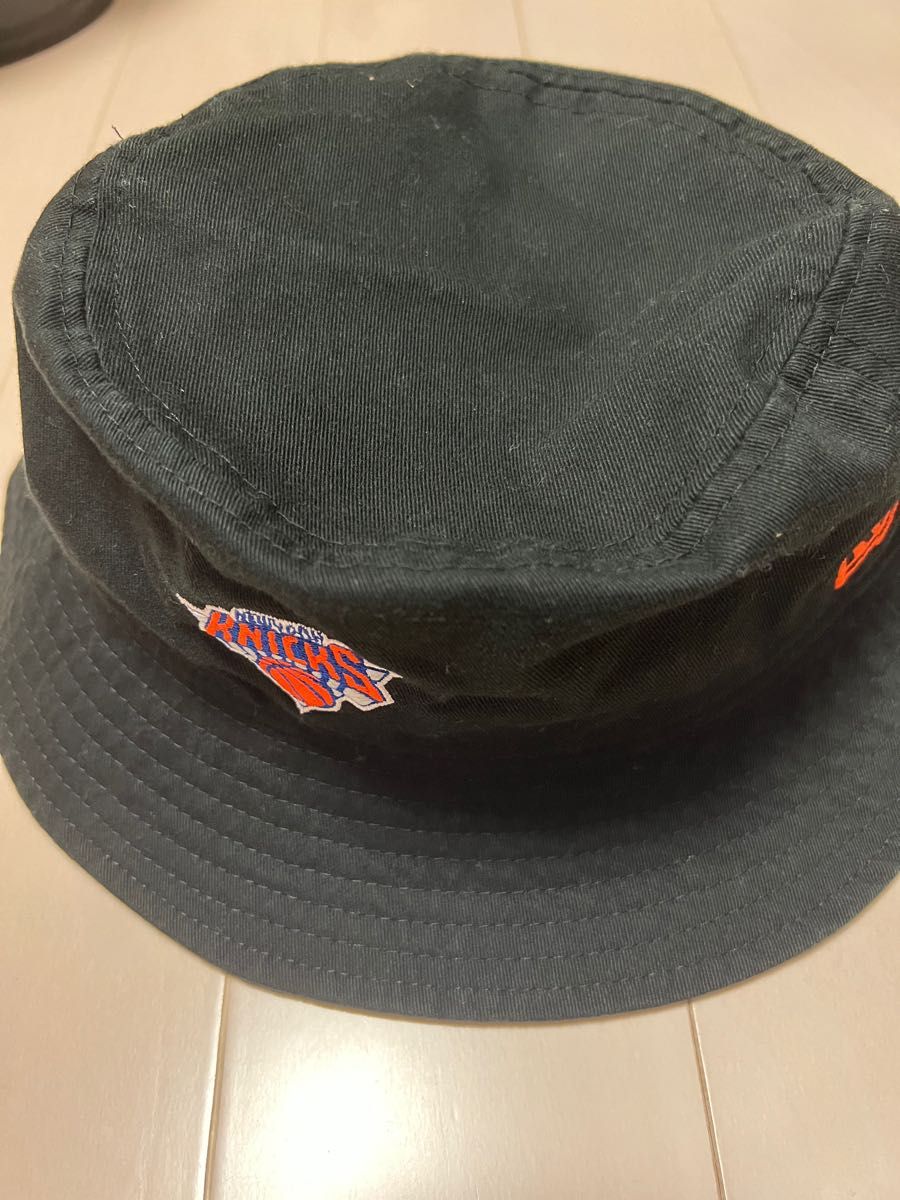 NEW ERA ニューエラ 帽子　バケットハット サファリハット　バスケットボール　NBA 黒　ブラック