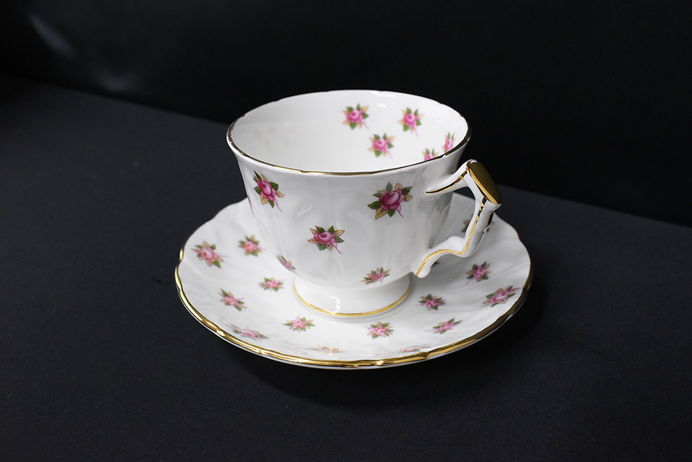 Aynsley/Einzley/Rosedale/Rosedale/1775/Bone China/Cup/Buster/British Antique/TKE1277