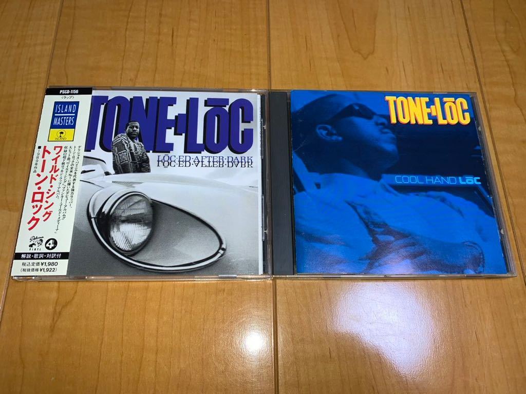 【国内盤CD】トーン・ロック / Tone Loc アルバム2枚セット / ワイルド・シング / Loc-ed After Dark / Cool Hand Loc_画像1