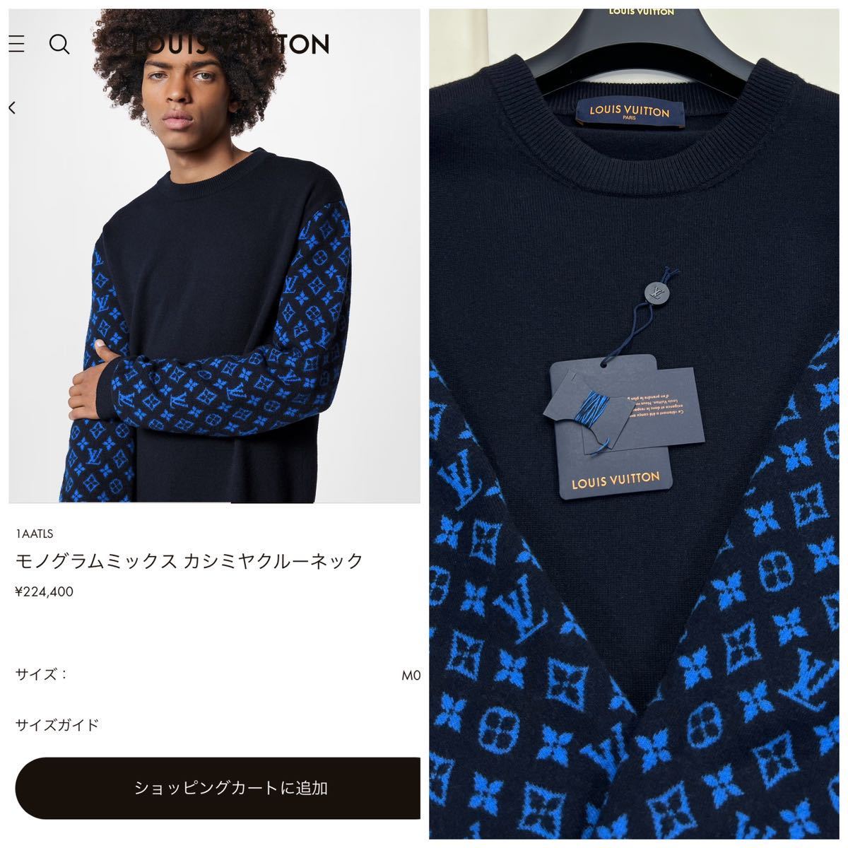 ☆定価22.4万☆最新 2023年☆極美品ルイヴィトン☆アーム モノグラム