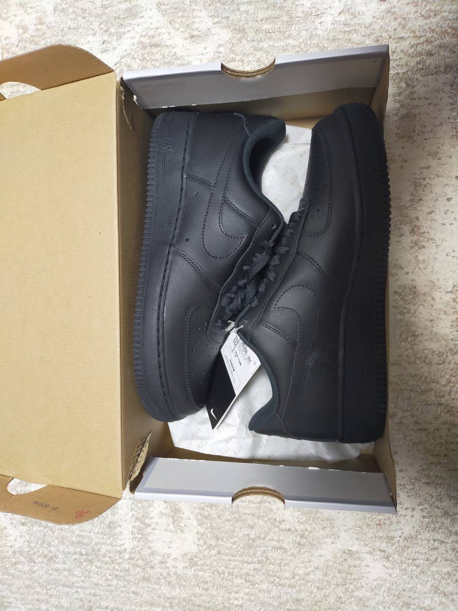 ★送料無料★ナイキ エアフォース1 新品 黒 ブラック★NIKE NIKE/Air Force 1 ’07_画像1