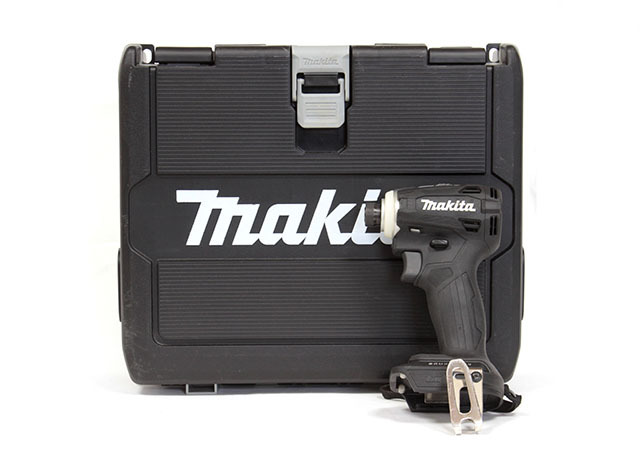 【良品】 Makita マキタ 18V 充電式 インパクトドライバ TD172D 黒 ケース＋充電器付き(バッテリーなし)　(6097)_画像1