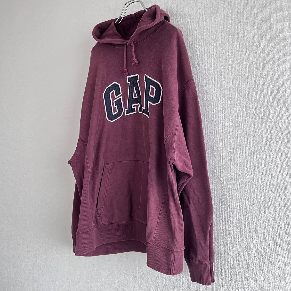 ブランドを選択する 90s OLD GAP hoodie パーカー 韓国製 刺繍 - トップス