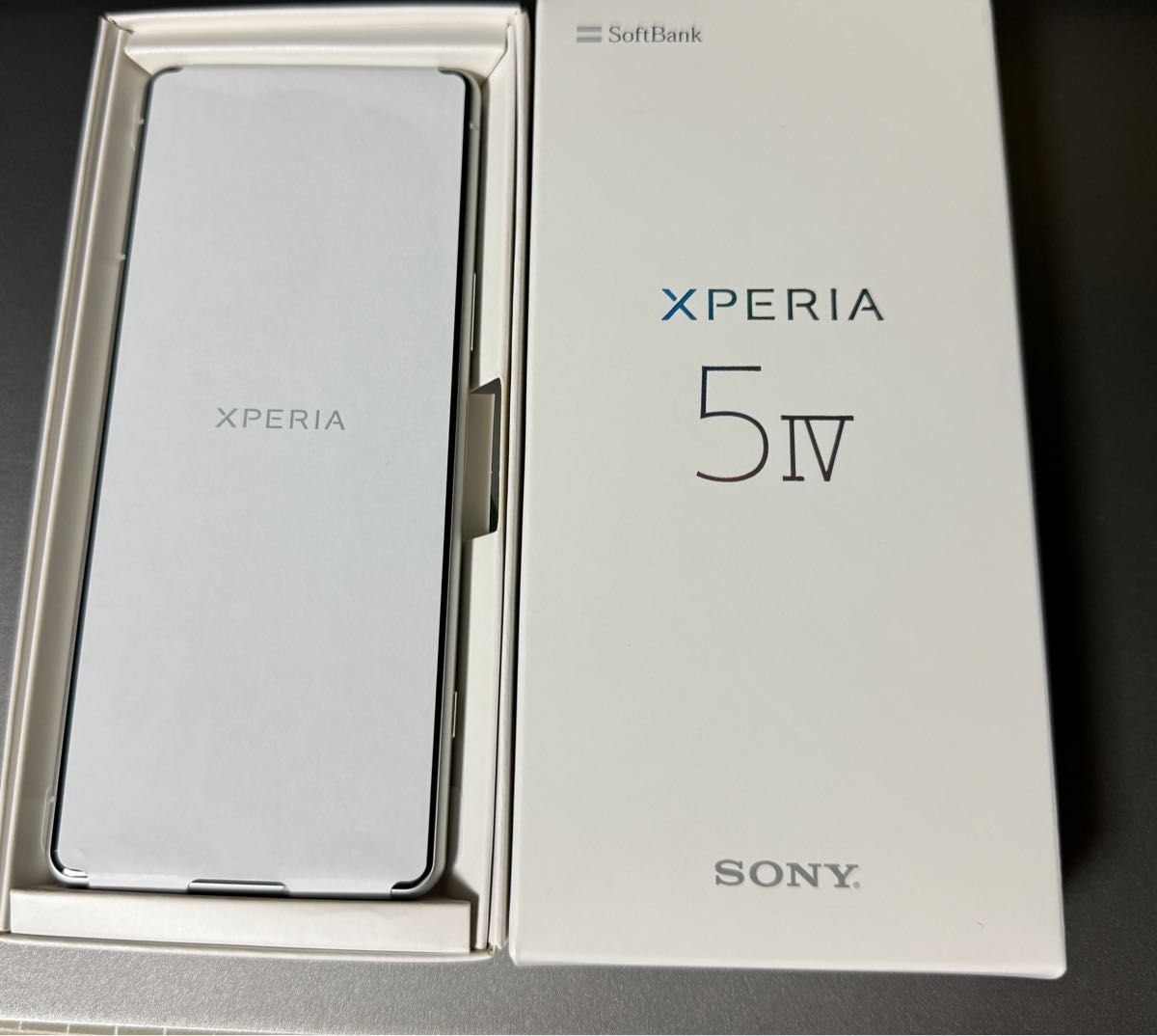 新品 Xperia 5 IV エクリュホワイト 128 GB Softbank- 新品 Xperia 5 IV エクリュホワイト 128 GB Softbank-