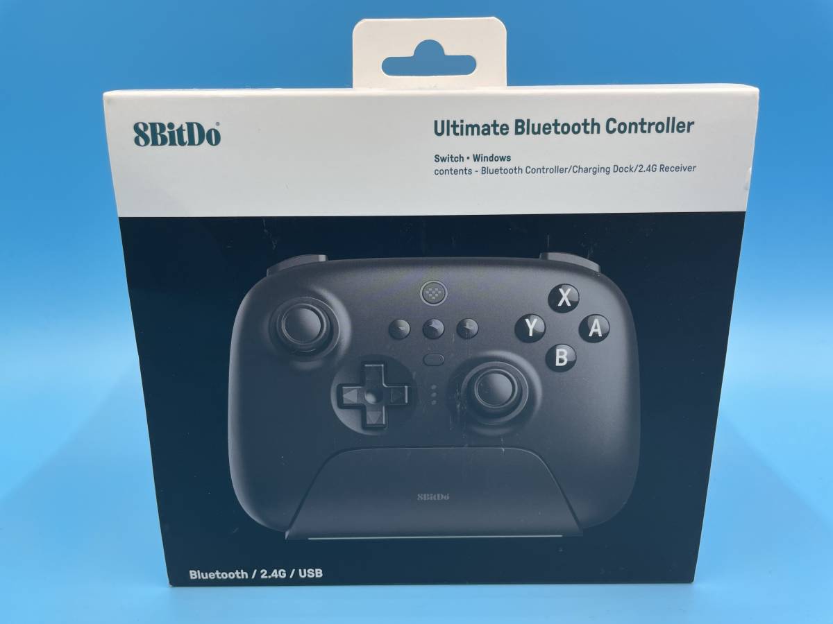 8bitdo ultimate 充電ドックを備えたBluetoothコントローラー