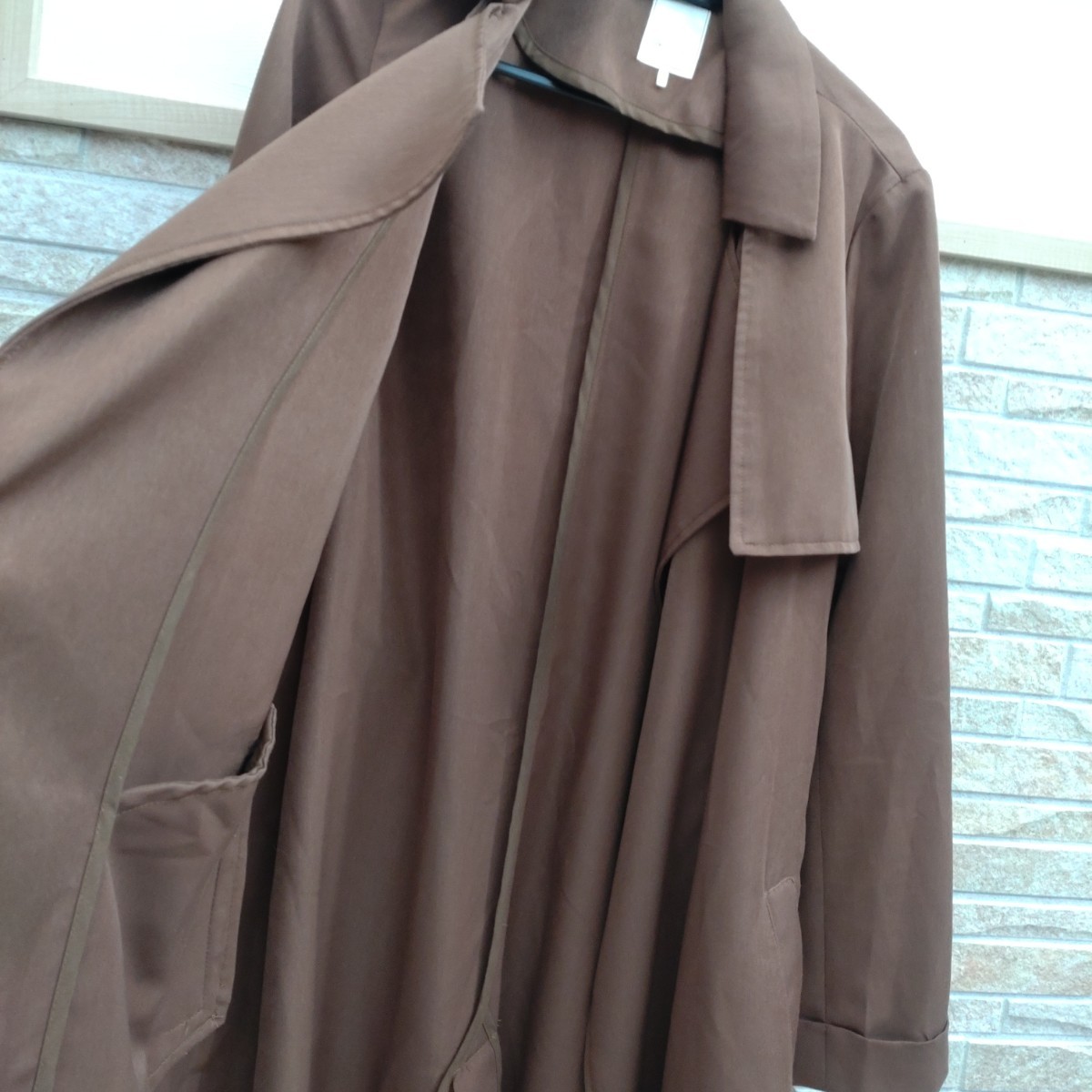 日本最大のブランド 新品未使用 傳 甲州紋織物ロングコート