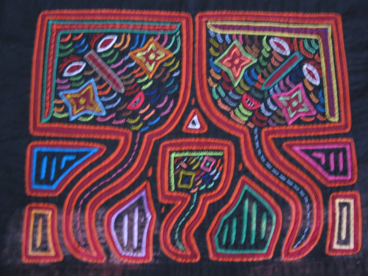 モラ刺繍　手工芸　裁縫　刺繍　布地　パナマ_画像4
