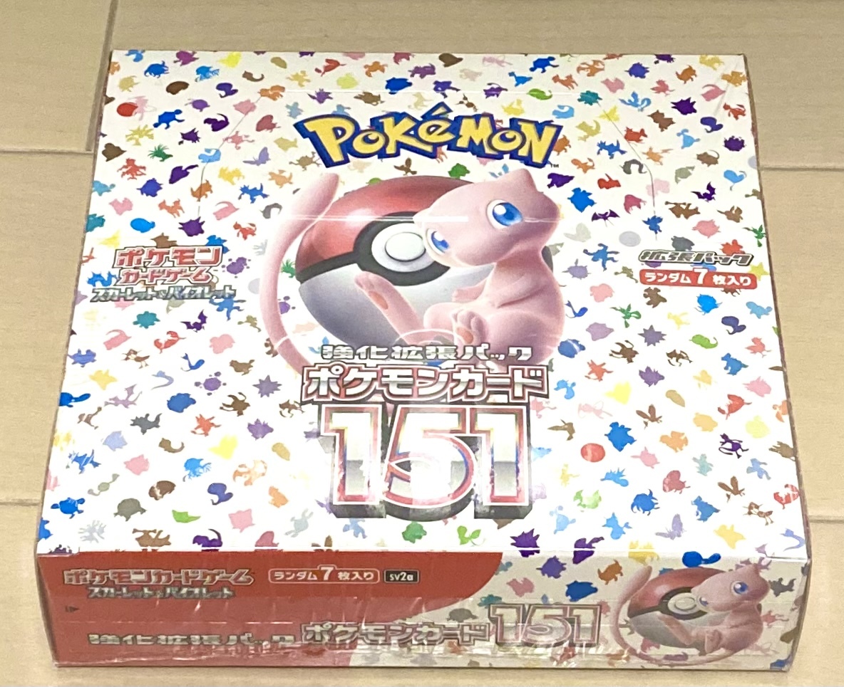 ポケモンカード 151 シュリンク付き 新品完全未開封-