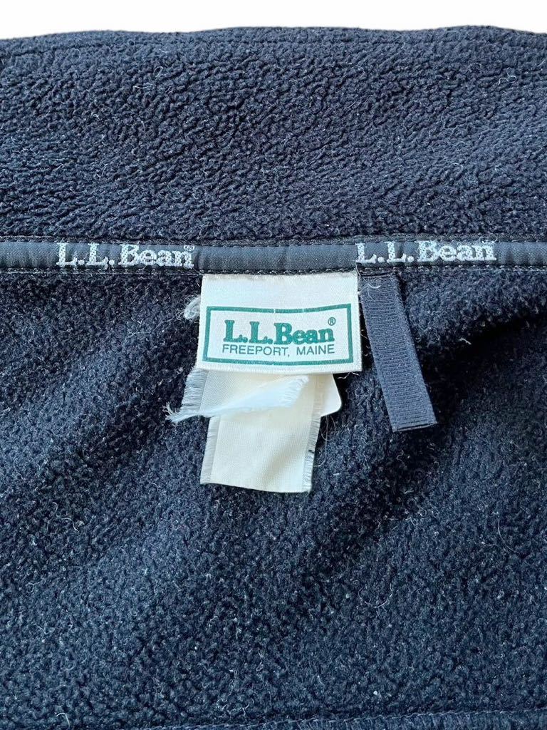 ●●L.L.bean エルエルビーン フリースジャケット XL 黒ブラック●●_画像5