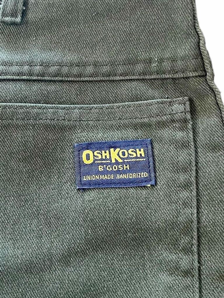 ●●vintage 70's OSH KOSH オシコシ ワークパンツ w33（w82l76.5）オリーブグリーン●●_画像2