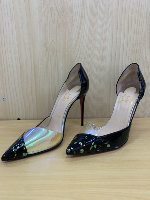 tbt◆クリスチャンルブタン2足セット◆Christian Louboutin ハイヒール パンプス ピンヒール 35.1/2 36 22.5cm 23cm)_画像2