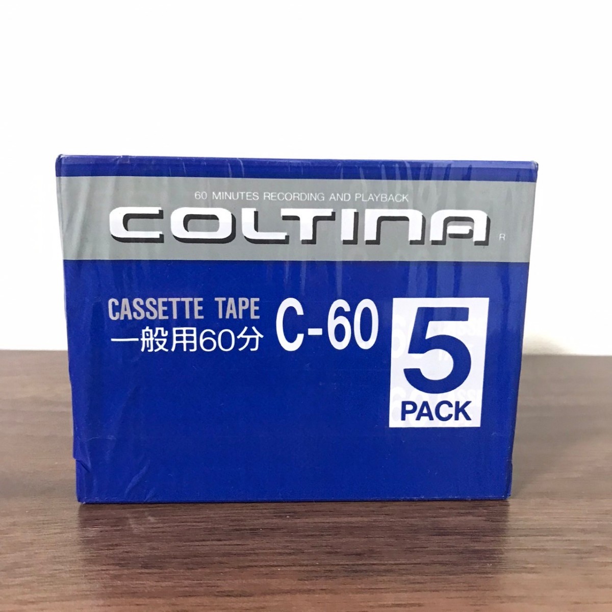 MO■未使用/未開封■ダイエー コルティナ カセットテープ C-60 5パックセット 一般用60分 ノーマルポジション 記録媒体 COLTINA_画像2