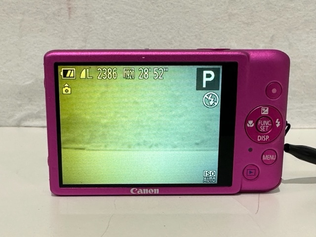 カメラ ☆オススメ☆ Canon IXY 210 F PK PC1588 キャノン コンパクト デジタルカメラ ピンク 通電確認済_画像7