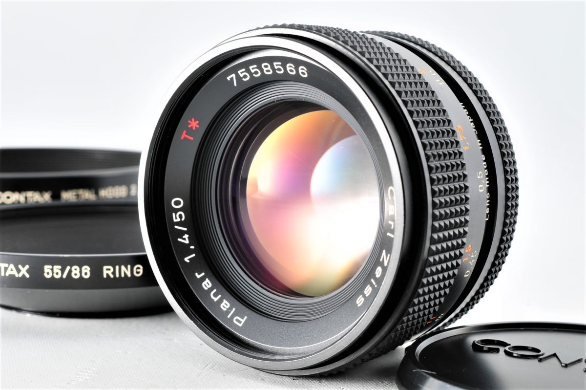 再再販! Zeiss Carl CONTAX 美品*コンタックス ビオゴン クローム F2