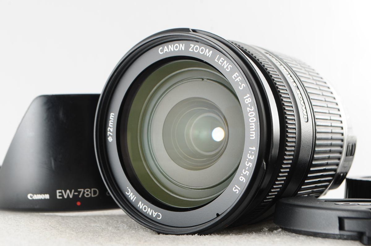 クリスマスツリー特価！ 18-200mm EF-S キャノン Canon [美品] f/3.5