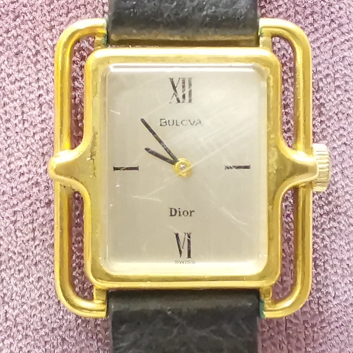 贅沢屋の クリスチャンディオール 腕時計 スイス製  レディース