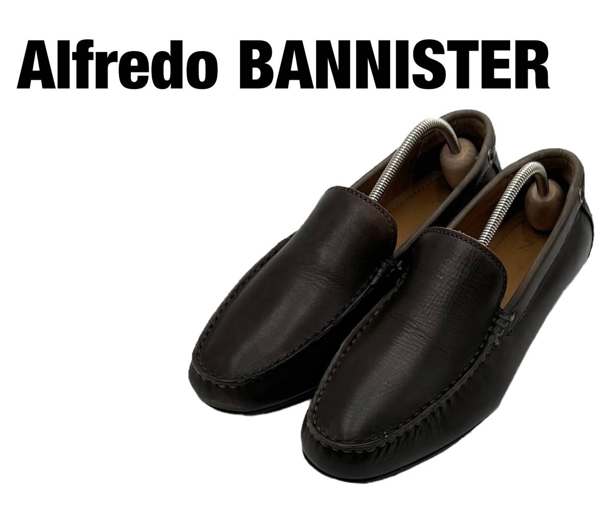 都内で アルフレッドバニスター alfredoBANNISTER 25.5cm 41 レザー