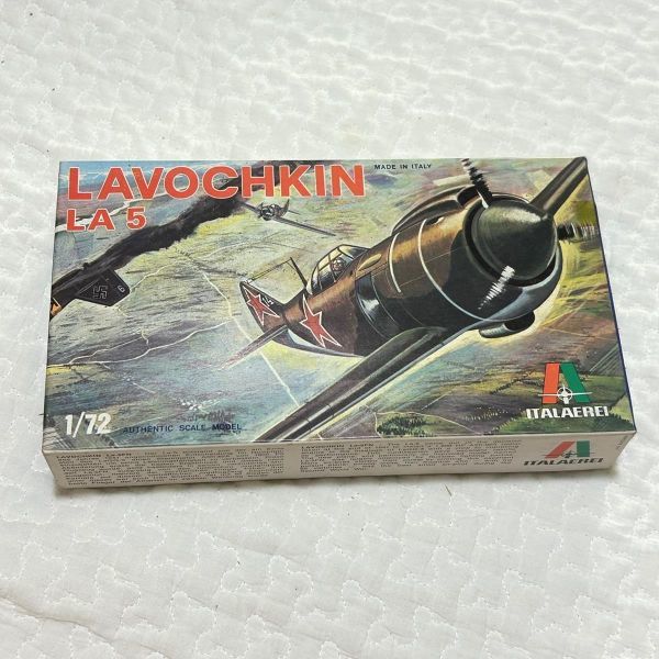 ITALAEREI イタレリ LAVOCHKIN LA 5 ラボーチキン LA-5 ソ連 労農赤軍 1/72 未組立品 当時物 プラモデル_画像1