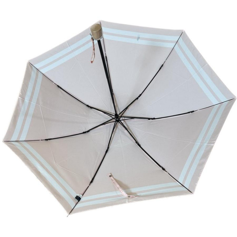 新品 ポロラルフローレン 折りたたみ傘 サーモンピンク ヌーディーピンク系 雨傘 軽量 レディース_画像3